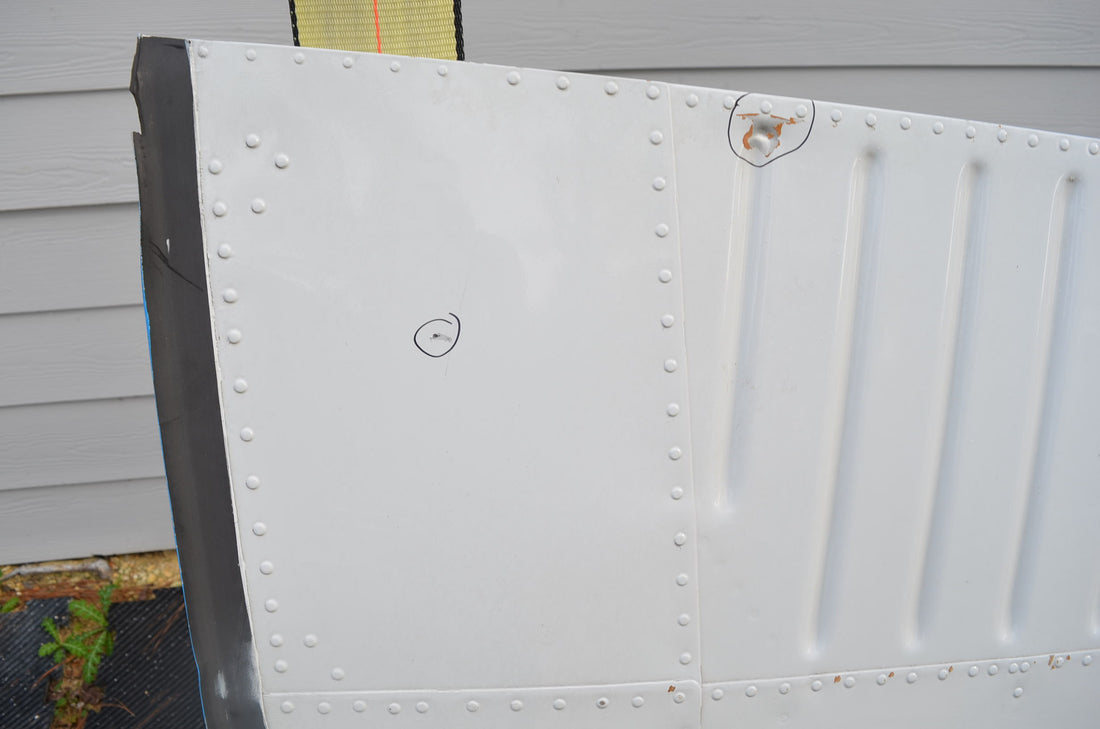 Used aircraft parts for sale 96-620005-623 BEECHCRAFT 95-B55 STABILATOR ASSY LH HORIZONTAL