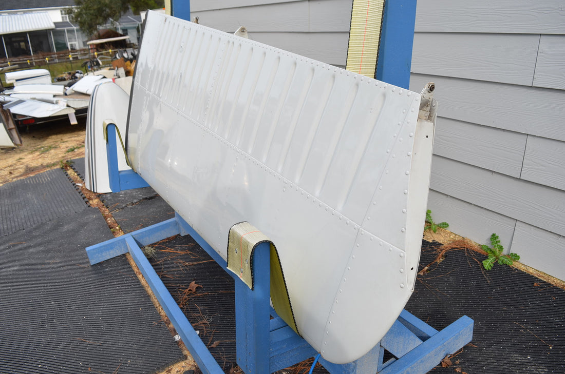 Used aircraft parts for sale 96-620005-623 BEECHCRAFT 95-B55 STABILATOR ASSY LH HORIZONTAL