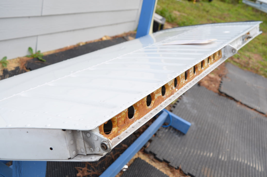 Used aircraft parts for sale 96-620005-623 BEECHCRAFT 95-B55 STABILATOR ASSY LH HORIZONTAL