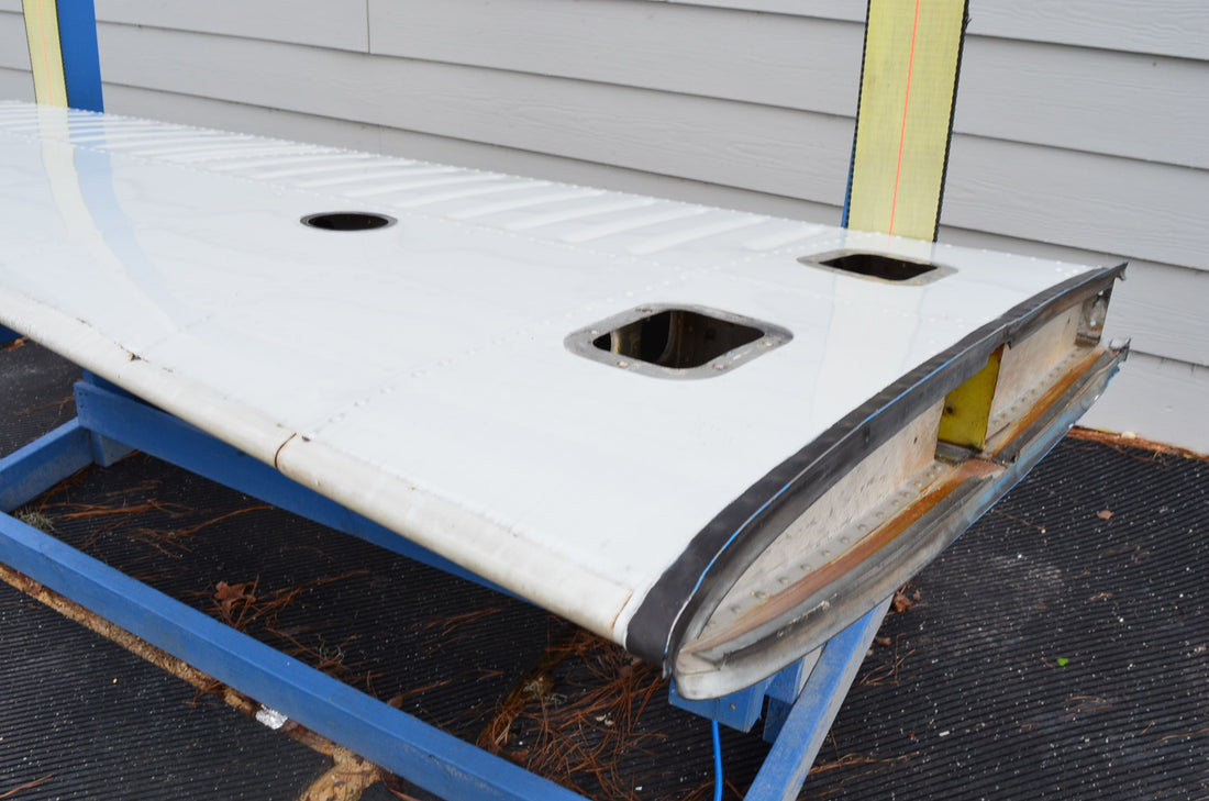 Used aircraft parts for sale 96-620005-623 BEECHCRAFT 95-B55 STABILATOR ASSY LH HORIZONTAL