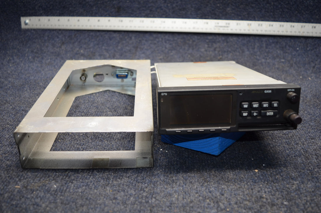 Used aircraft parts for sale 430-6050-202 PIPER PA28-140 APOLLO GX55 GPG- NO DATA CARD. RACK CONNECTOR