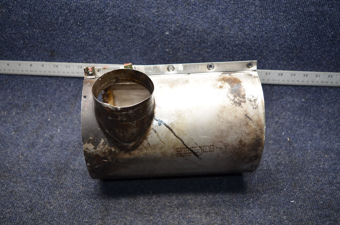 Used aircraft parts for sale 1254012-14 CESSNA C172RG SHROUD MUFFLER ASSY
