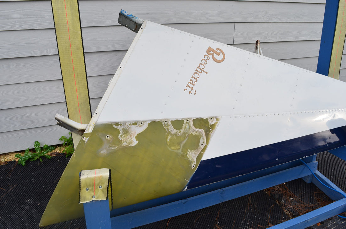 Used aircraft parts for sale 96-640000-606 BEECHCRAFT 95-B55 ESTABILAZER ASSY VERTICAL