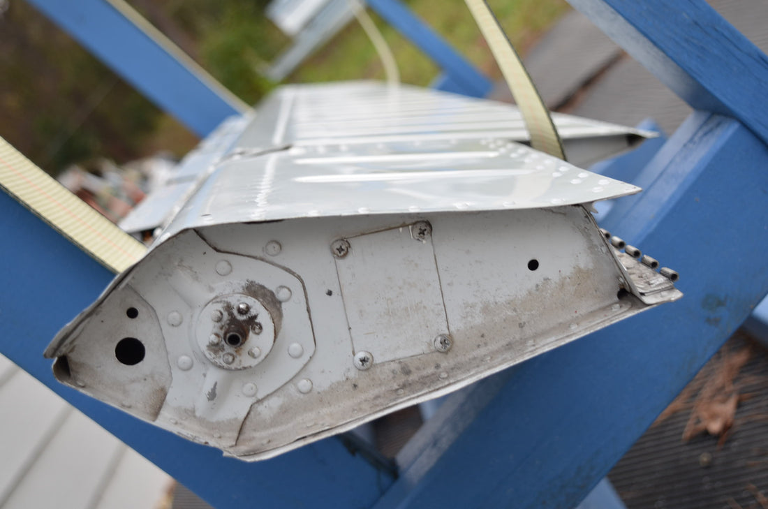 Used aircraft parts for sale 45135030-9 BEECHCRAFT 95-B55 ALEIRON ASSEMBLY LH LESS TAP