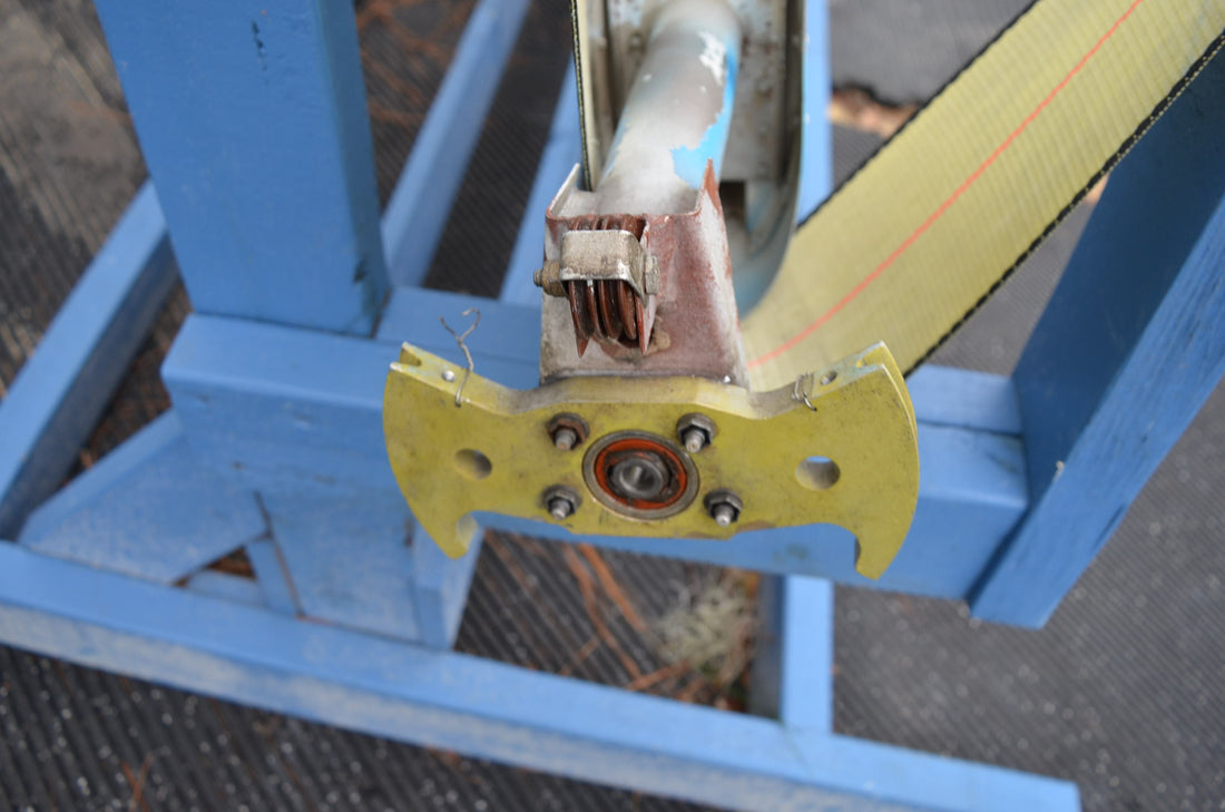 Used aircraft parts for sale 96-630000-606 BEECHCRAFT 95-B55 RUDDER ASSEMBLY MINUS TRIM TAB