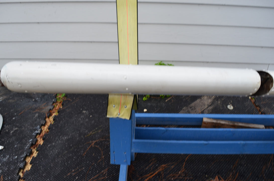 Used aircraft parts for sale 96-630000-606 BEECHCRAFT 95-B55 RUDDER ASSEMBLY MINUS TRIM TAB