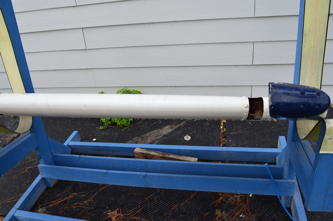 Used aircraft parts for sale 96-630000-606 BEECHCRAFT 95-B55 RUDDER ASSEMBLY MINUS TRIM TAB