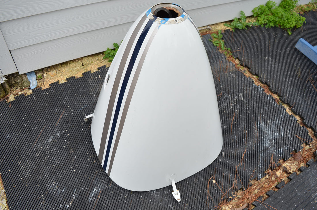 Used aircraft parts for sale 96-410021-607 BEECHCRAFT 95-B55 NOSE CONE ASSEMBLY