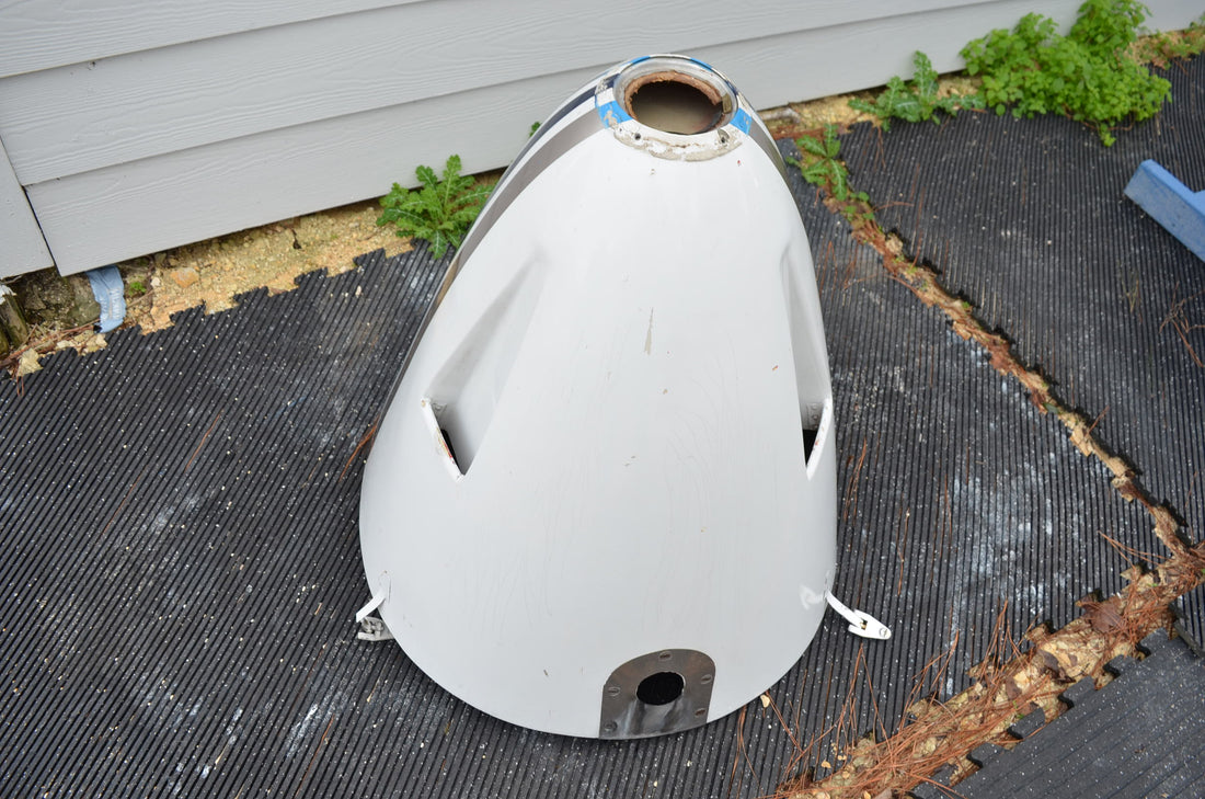 Used aircraft parts for sale 96-410021-607 BEECHCRAFT 95-B55 NOSE CONE ASSEMBLY