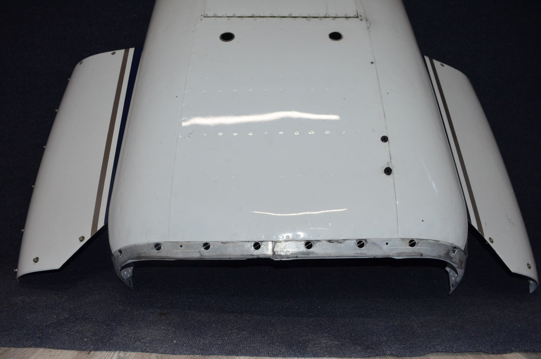 Used aircraft parts for sale 96-910011-626 BEECHCRAFT 95-B55 BOTTON ASSY COWL ENGINE WITH SIDE DOOR