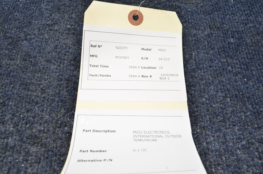Used aircraft parts for sale A-1 OC MOONEY M20J M20J ELECTRONICS INTERNATIONAL OUTSIDE TEMP