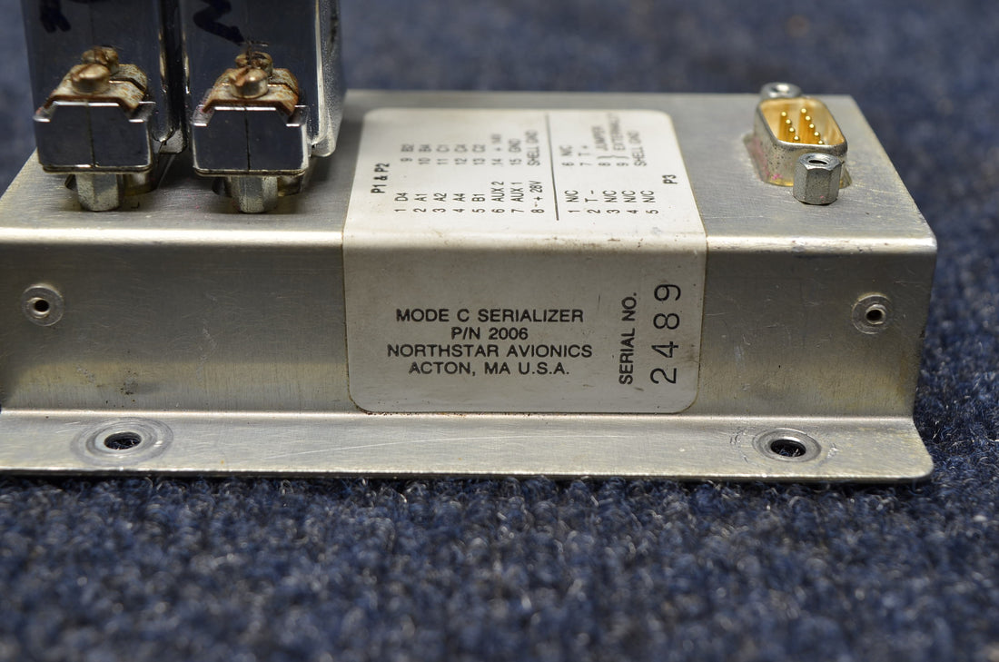 Used aircraft parts for sale 3230008-3 MOONEY M20J M20J MODE C SERIALIZER