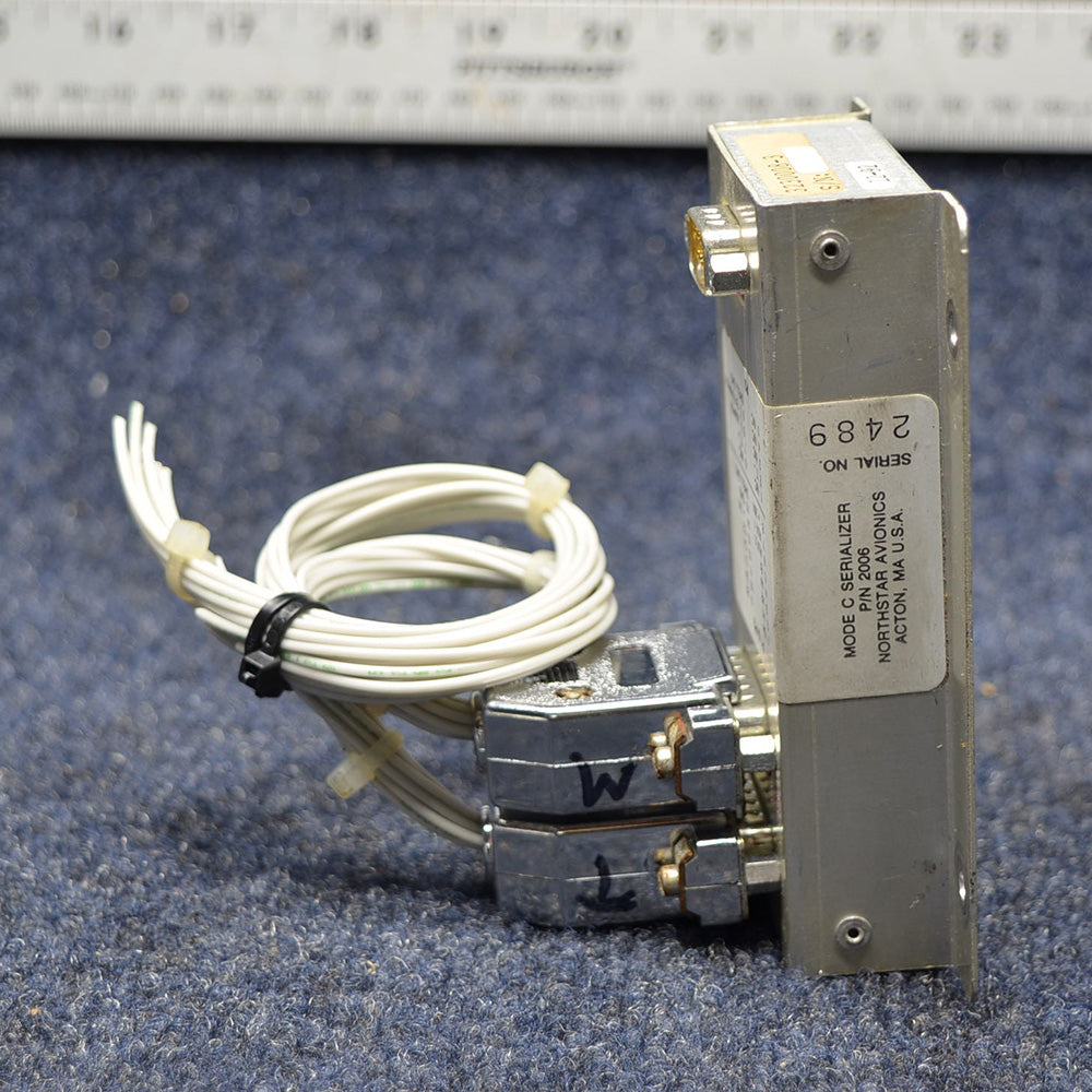 Used aircraft parts for sale 3230008-3 MOONEY M20J M20J MODE C SERIALIZER