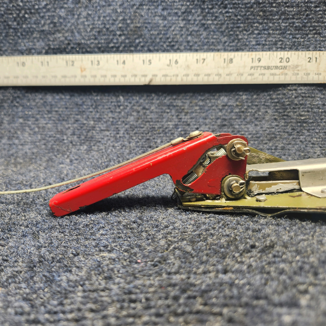 Used aircraft parts for sale, 350190-505 Mooney M20J BAGGAGE DOOR LATCH ASSEMBLY