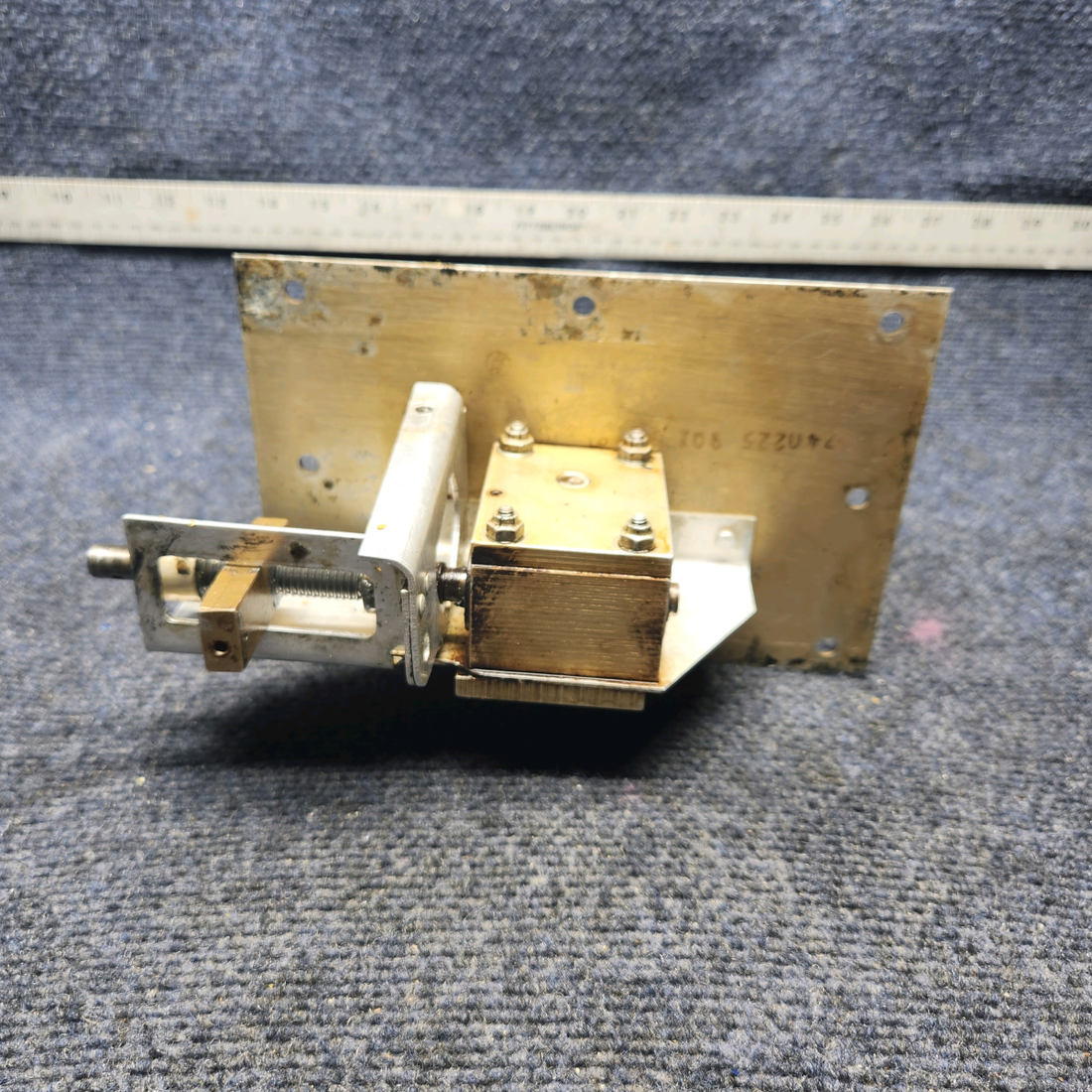 Used aircraft parts for sale, 740225-501 Mooney M20K STABILIZER TRIM CONTROL FORWARD ASSEMBLY