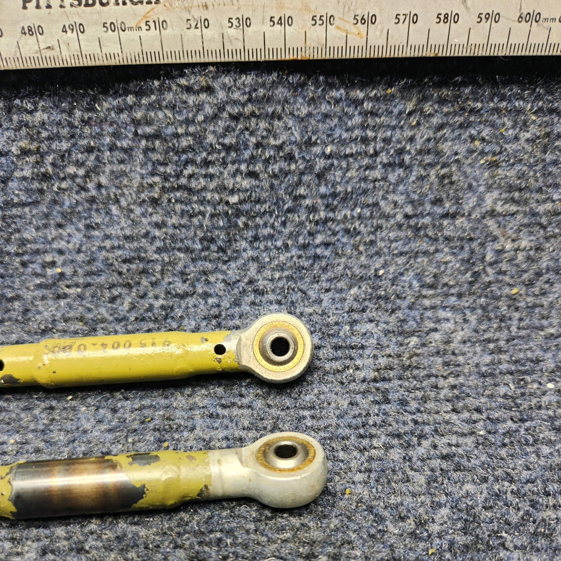 Used aircraft parts for sale, 915004-000 Mooney M20J RUDDER AND BRAKE CONTROL ROD  "PRICE PER EACH"