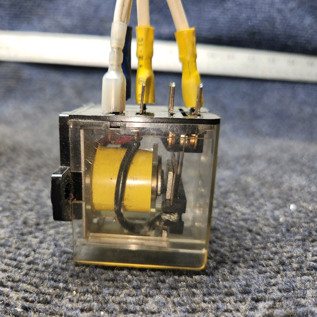 Used aircraft parts for sale, Avionics-Relay Magnecraft Electric Mooney M20J Radio Master Relay Diode