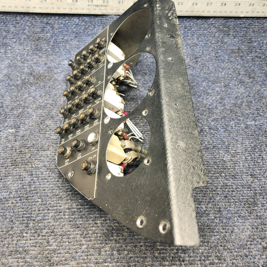 Used aircraft parts for sale, 820307-507 Mooney M20K M20K INSTRUMENT PANEL SET WITH ALL BREAKERS