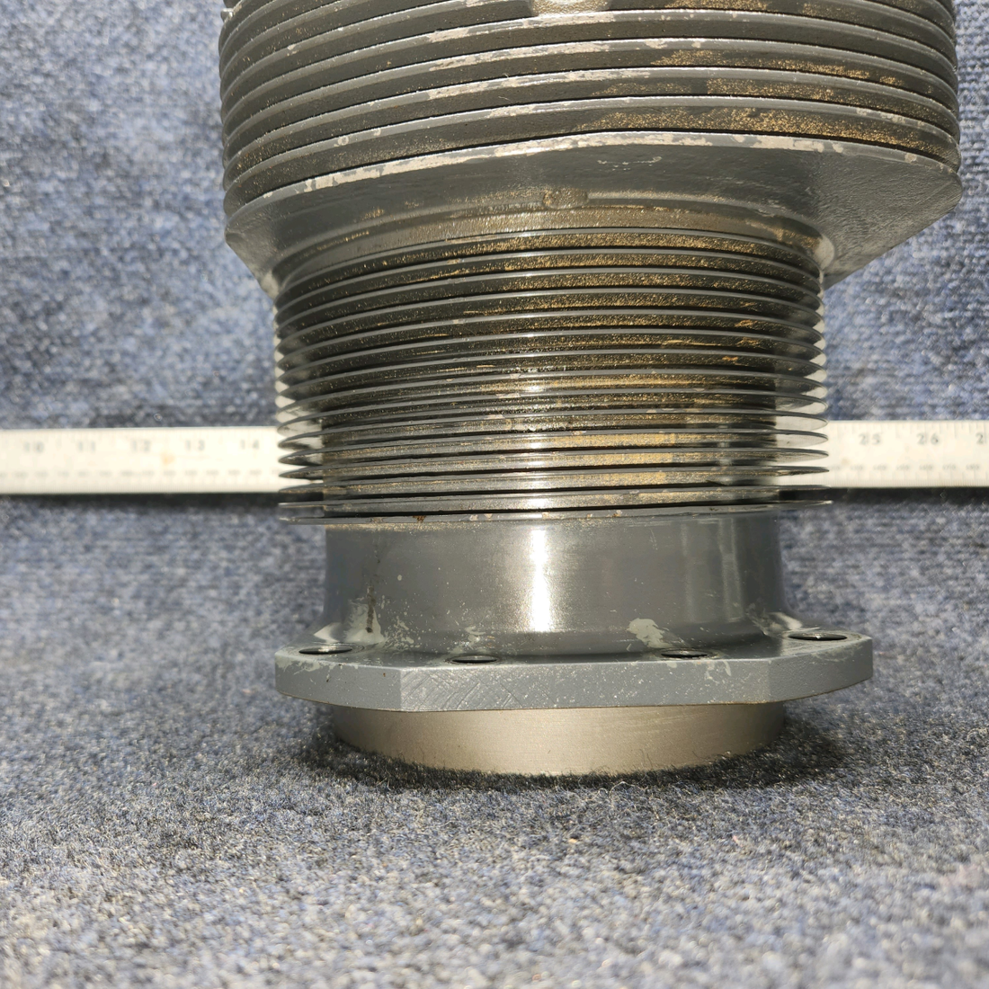 Used aircraft parts for sale, LW12416 Lycoming CESSNA 172K CYLINDER WIDE DECK USED IN O-320 SERIES CHROME -10 HRS  ONLY