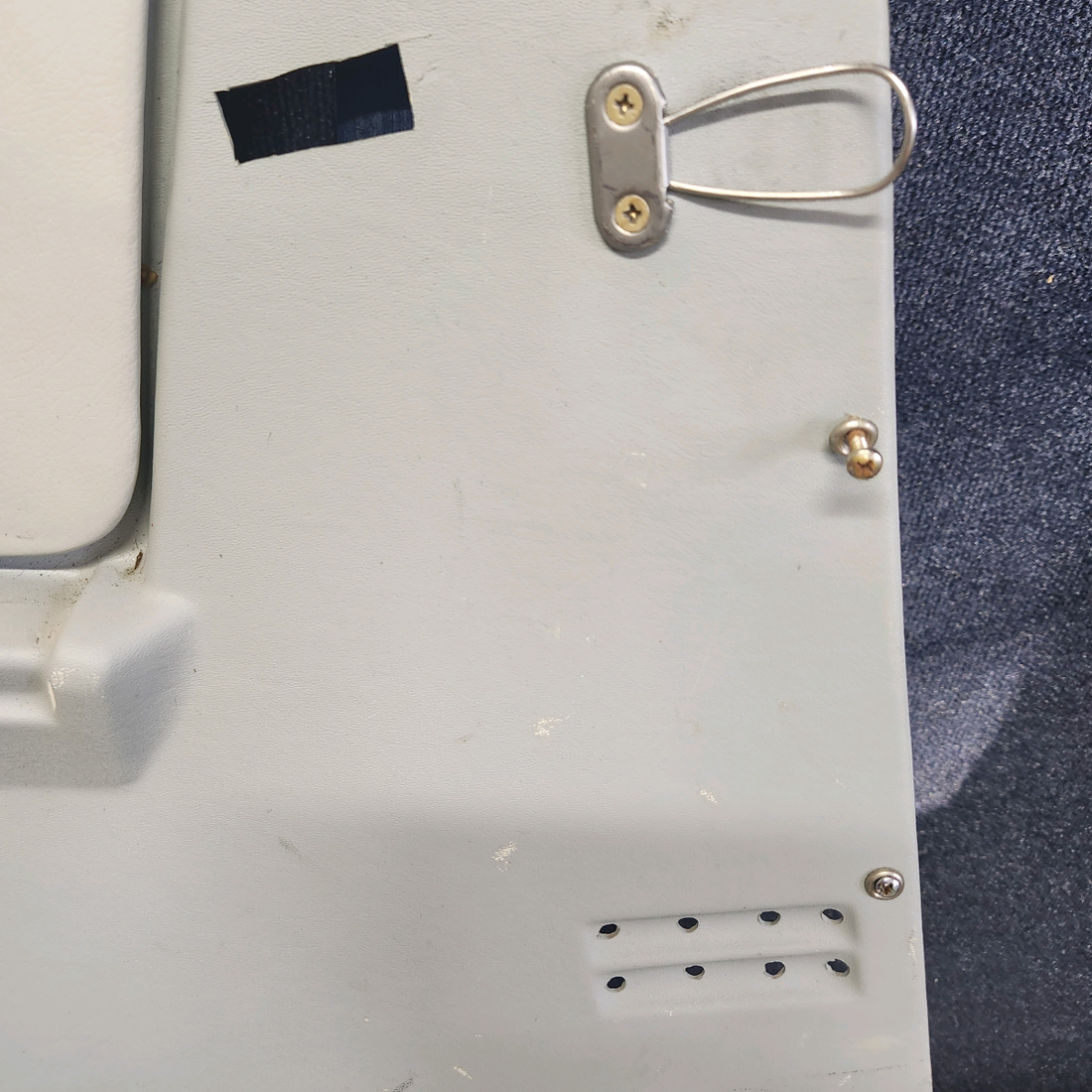 Used aircraft parts for sale, 130277-091 Mooney M20K PANEL REAR RIGHT HAND LIGHT GREY