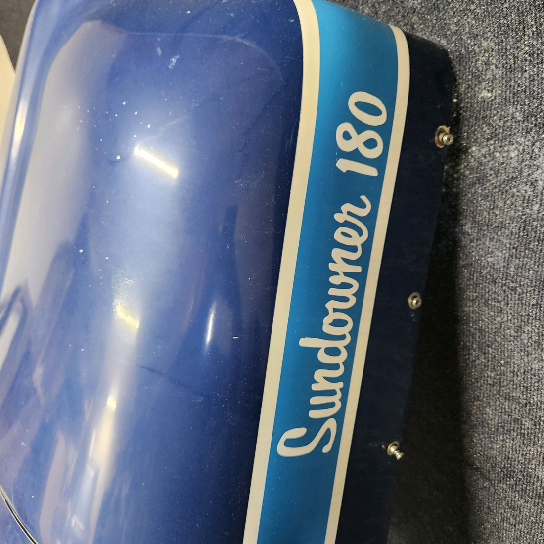 Used aircraft parts for sale, 169-910056-195 Beechcraft C23 SUNDOWNER UPPER COWLING ASSEMBLY