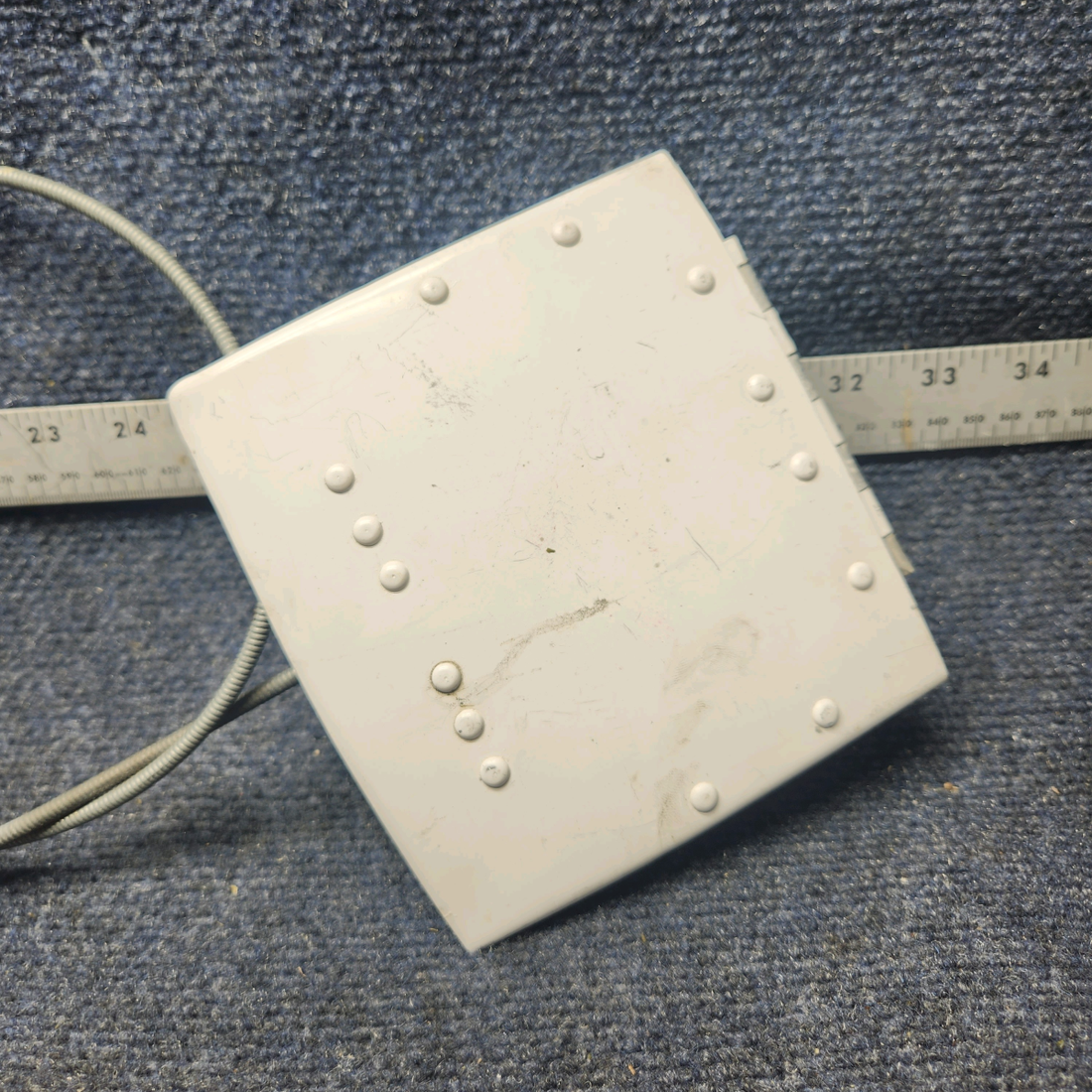 Used aircraft parts for sale, 640138-009 , 640285-001 Mooney M20J COWLING AIR SCOOP DOOR ASSEMBLY W CONTROL CABLE.