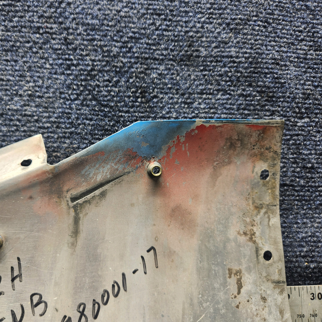 Used aircraft parts for sale, 96‑980001‑17 BEECHCRAFT 95-55B Skin Nacelle INBD - RH