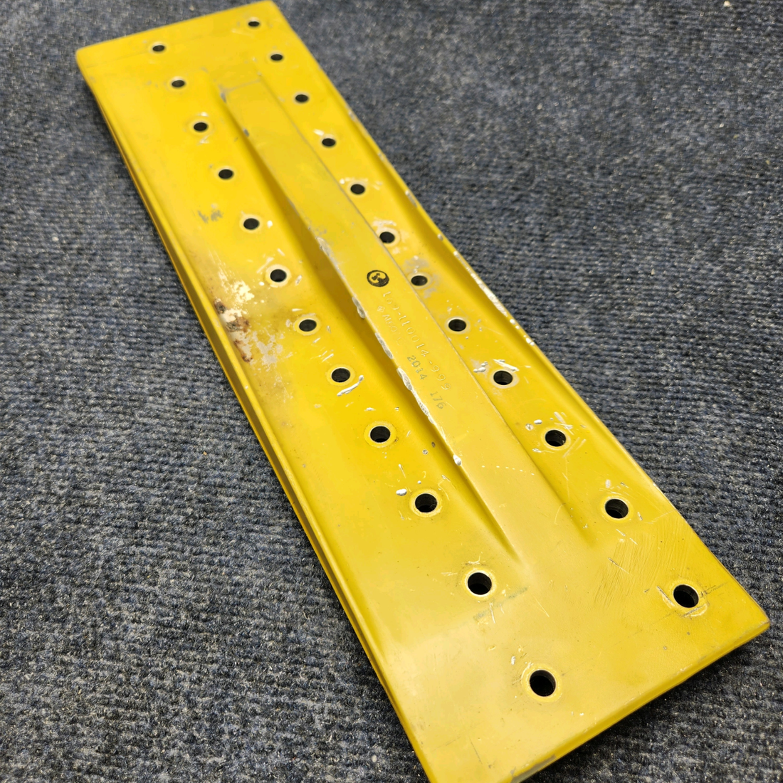 Used aircraft parts for sale, 169-110014-1 Beechcraft C23 SUNDOWNER WING SPLICE PLATE UPPER MAIN SPAR