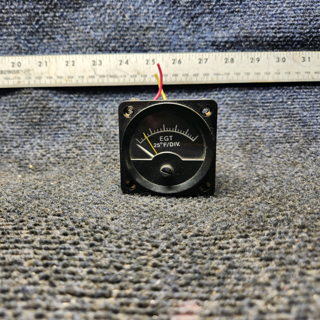 Used aircraft parts for sale, 202A-7A Alcor Piper PA28-161 Exhaust Gas Temperature Indicator