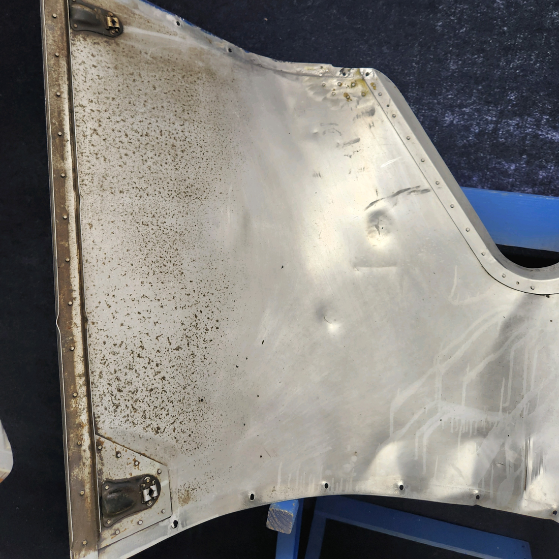 Used aircraft parts for sale, 62217-000 PIPER PA28-140 COMPLETE ENGINE BOTTOM COWL ASSY