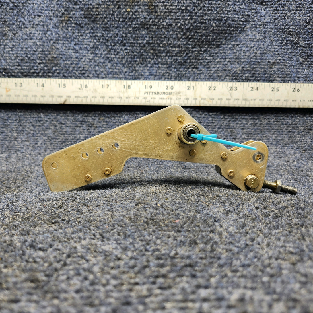Used aircraft parts for sale, 730022-000 Mooney M20J M20A-K AILERON BELLCRANK ASSEMBLY RH-M20A-K