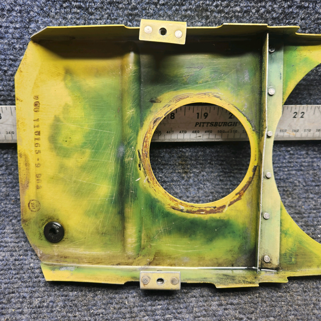 Used aircraft parts for sale, 000-110165-9 Beechcraft F33A FUEL ACCESS PANEL