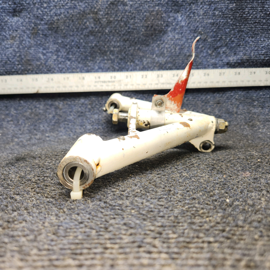 Used aircraft parts for sale, 540001-5003 Mooney M20J Truss Assembly Pivot for Nose Gear with Bearing