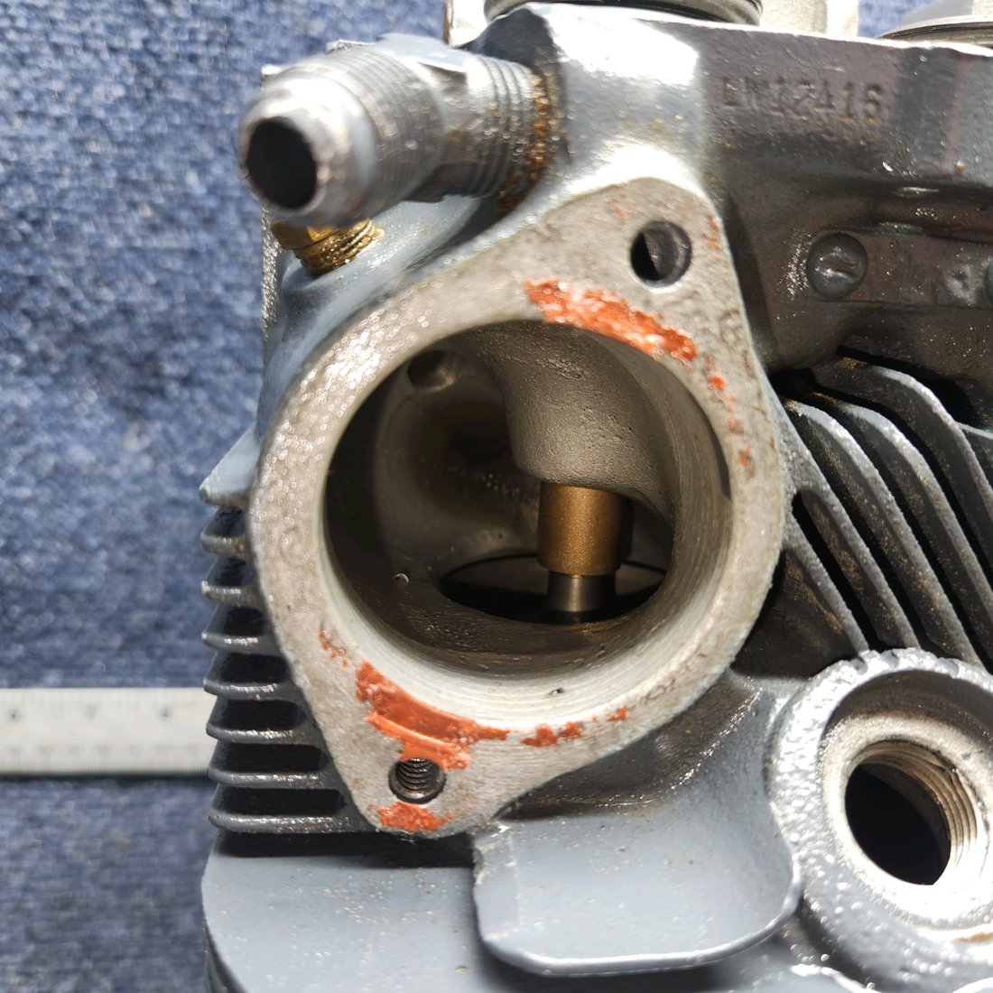 Used aircraft parts for sale, LW12416 Lycoming CESSNA 172K CYLINDER WIDE DECK USED IN O-320 SERIES CHROME -10 HRS ONLY