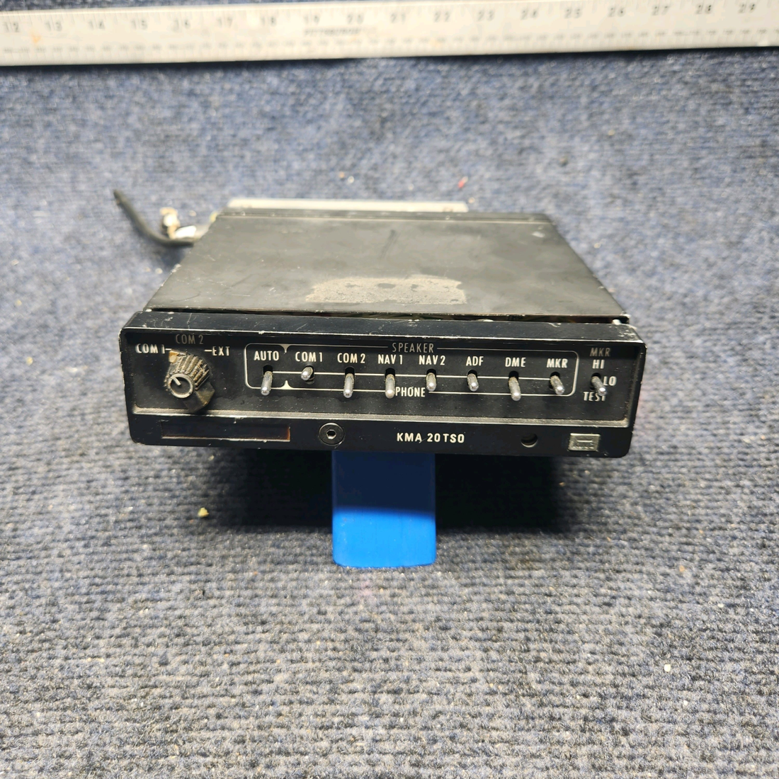 Used aircraft parts for sale, 066-1024-03 Mooney M20K TSO AUDIO PANEL WORKING WHEN REMOVED