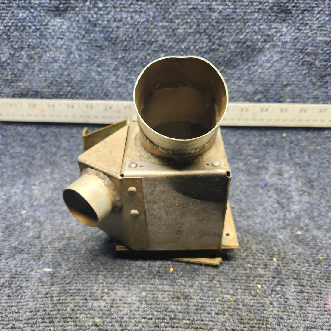 Used aircraft parts for sale, 640290-503 Mooney M20K CABIN HEATER BOX ASSEMBLY