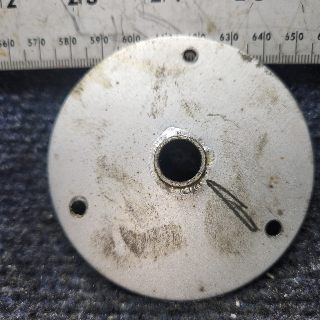 Used aircraft parts for sale, 310068-000 Mooney M20J Cabin Door Cover Plate Assembly