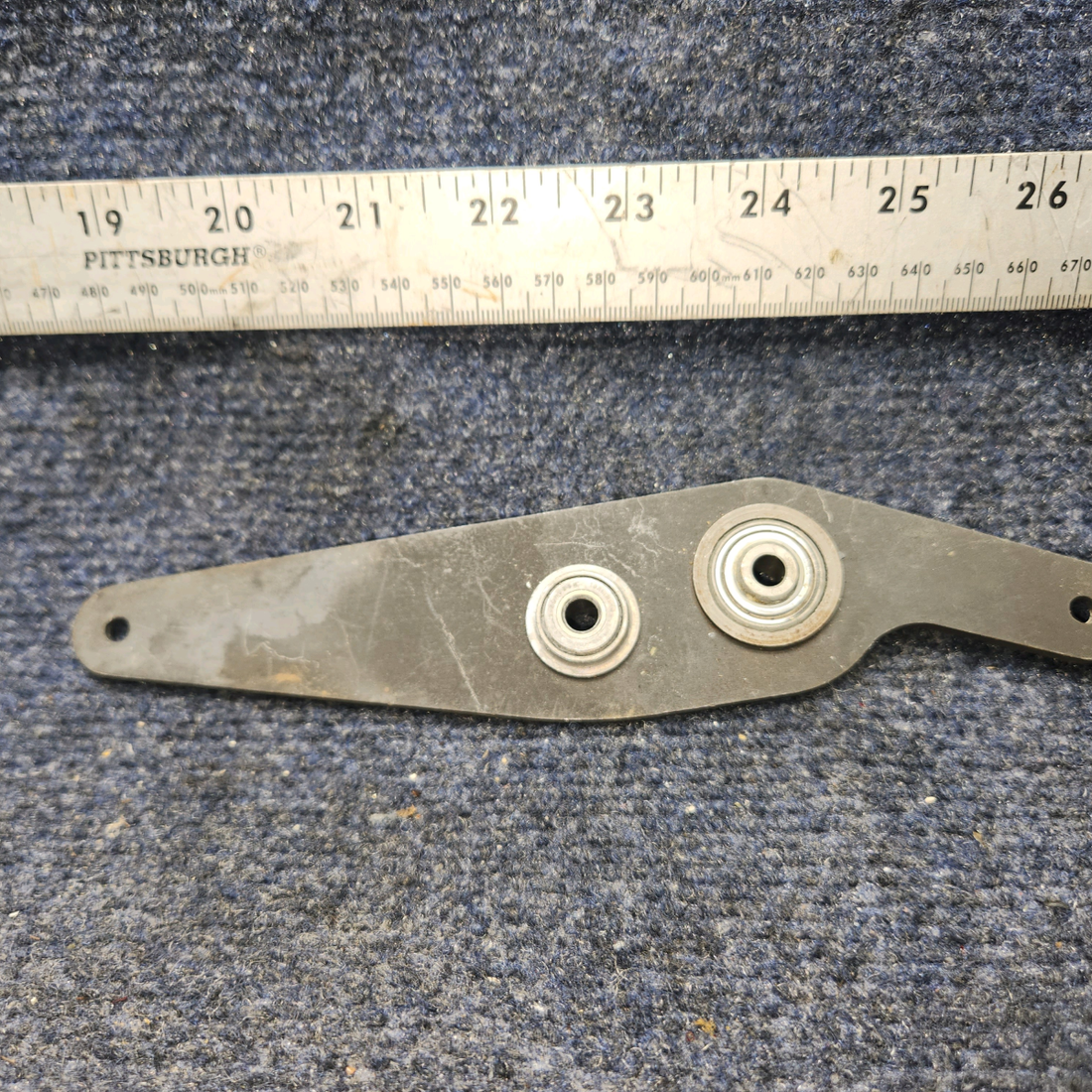 Used aircraft parts for sale, 2460016-1 Cessna 172RG Elevator Bellcrank FWD Assembly