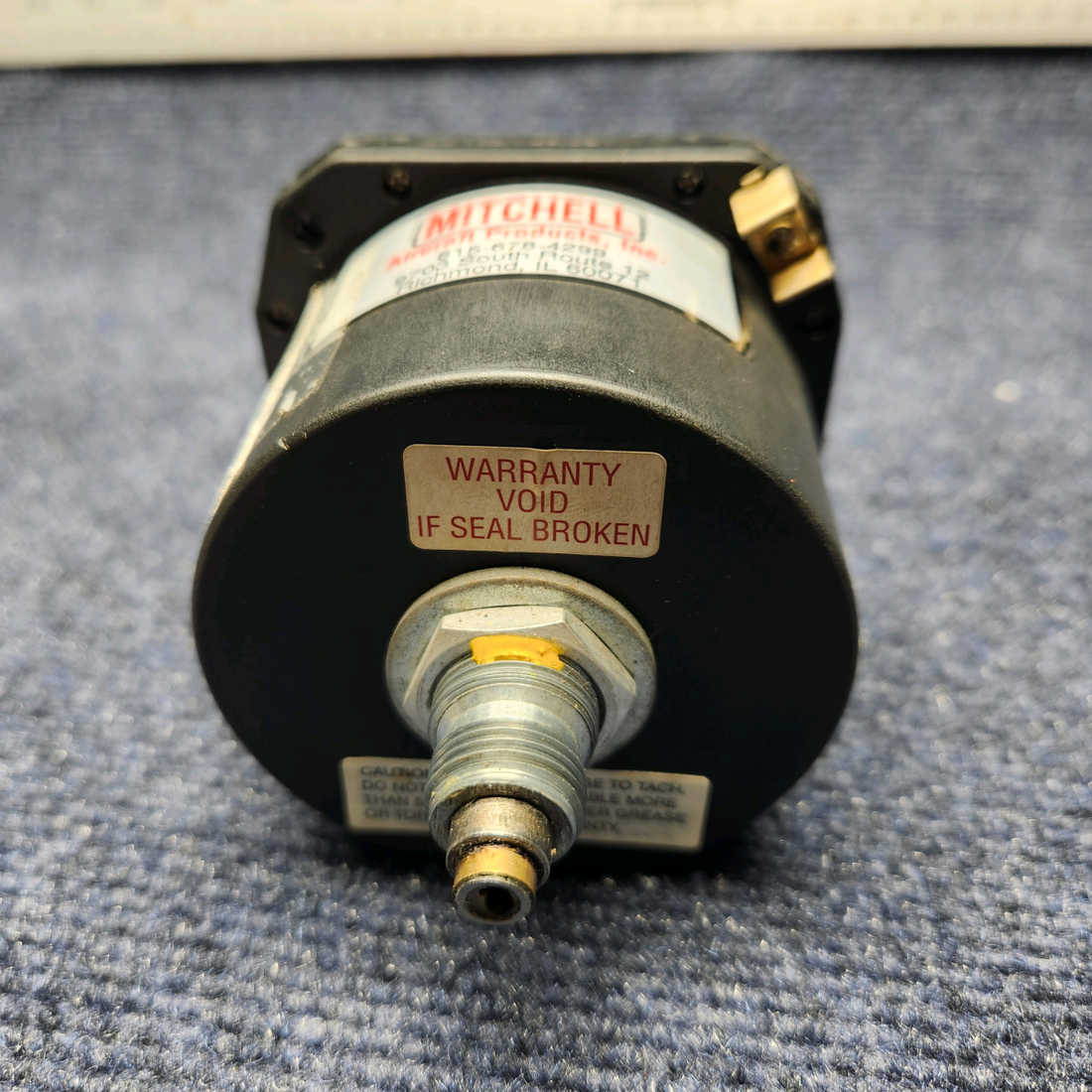 Used aircraft parts for sale, D1-112-5023 Beechcraft C23 SUNDOWNER MITCHELL RECORDING TACHOMETER, MECHANICAL.