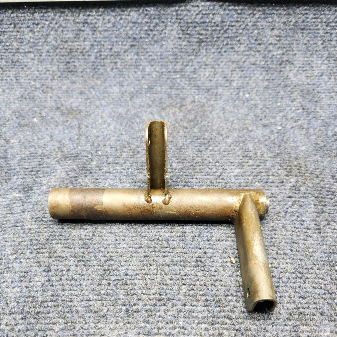 Used aircraft parts for sale, 2460004-1 CESSNA C172RG BELLCRANK ASSEMBLY NOSE GEAR STEERING