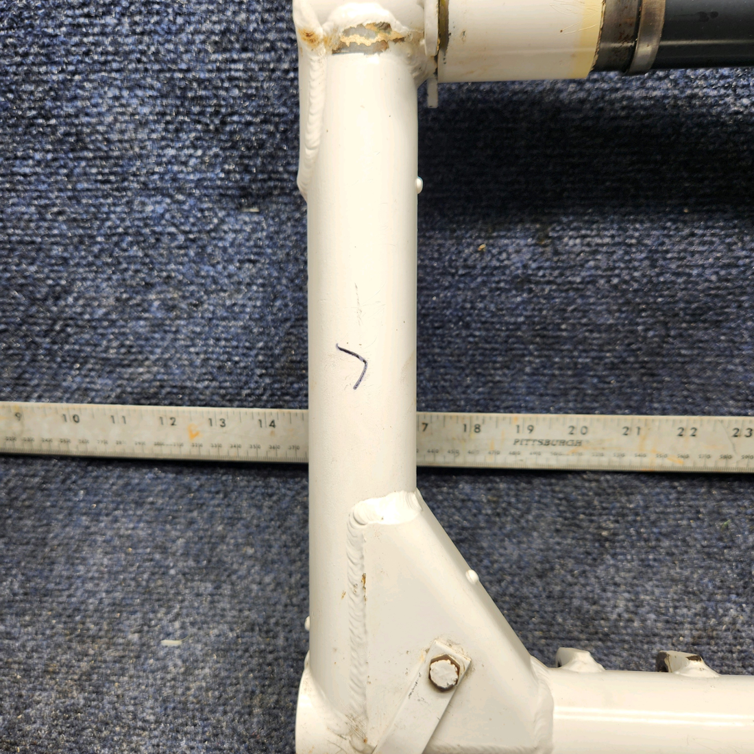 Used aircraft parts for sale, 520002-501 Mooney M20J LOWER MAIN GEAR SPINDLE ASSEMBLY LH