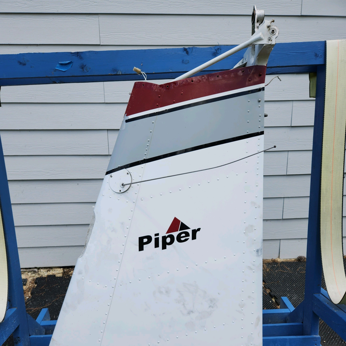 Used aircraft parts for sale, 78908-003 & 78908-900 Piper PA32RT-300 VERTICAL FIN ASSEMBLY