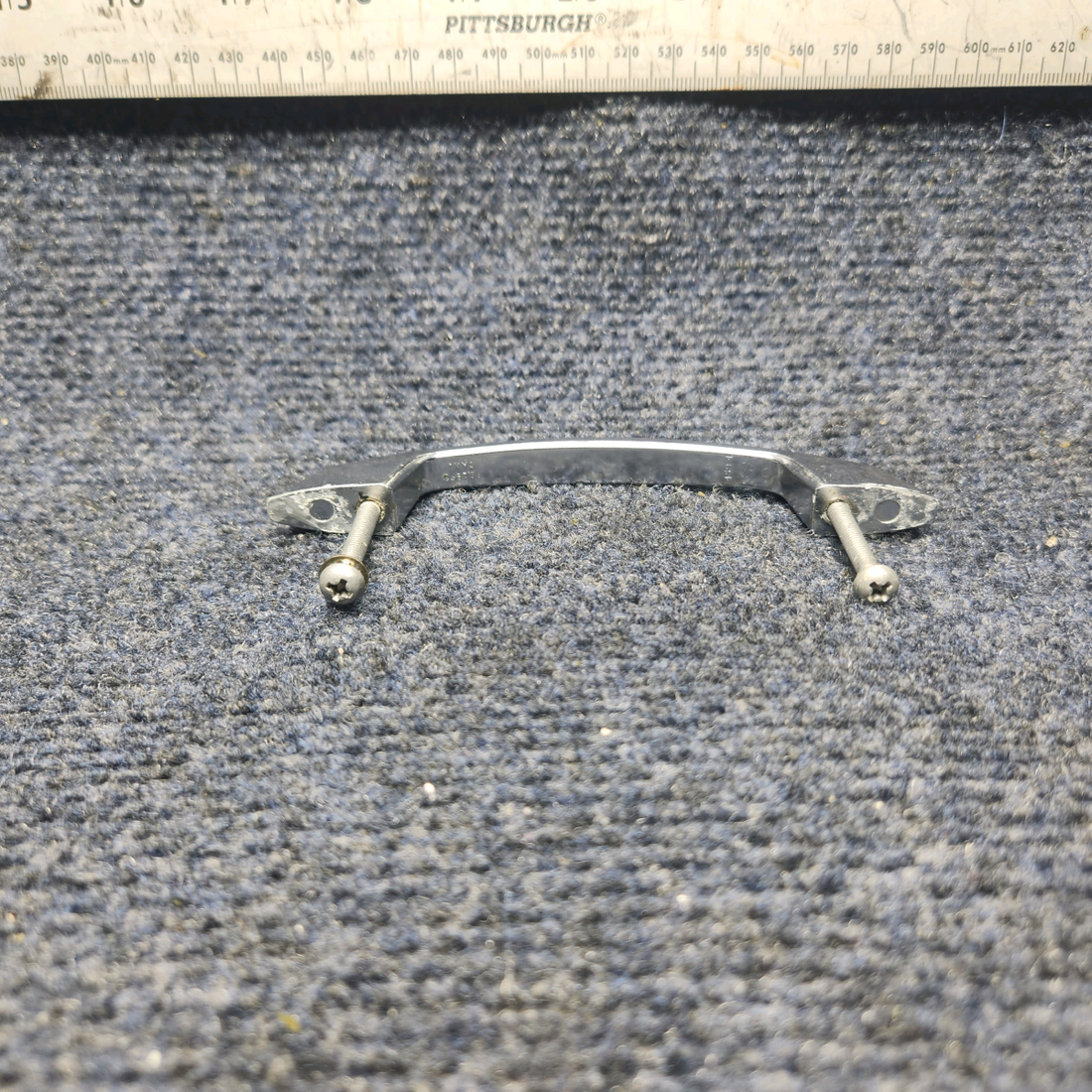 Used aircraft parts for sale, A-459-26 Mooney M20J BAGGAGE DOOR HANDLE (PITTED)