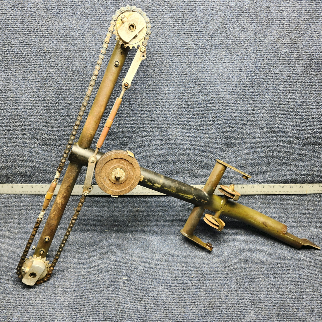 Used aircraft parts for sale, 169-524018-601 Beechcraft C23 SUNDOWNER CONTROL COLUMN ASSEMBLY