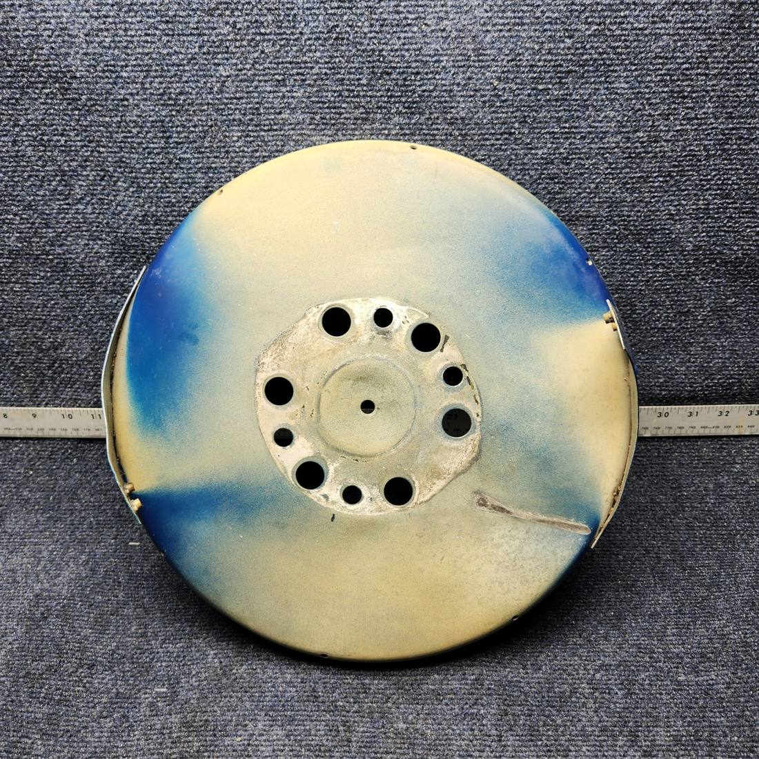 Used aircraft parts for sale, D4254 Beechcraft C23 SUNDOWNER AFT SPINNER BULKHEAD ASSEMBLY