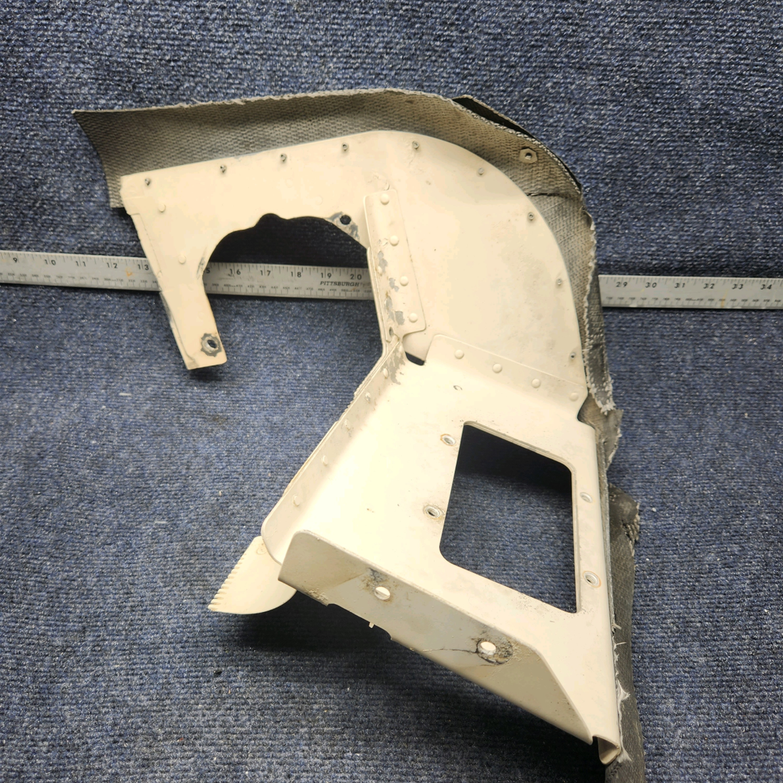 Used aircraft parts for sale, 169-910060-604 Beechcraft C23 SUNDOWNER BEECHCRAFT C23 LYCOMING O-360-A4J SET OF BAFFLES SEE PHOTOS