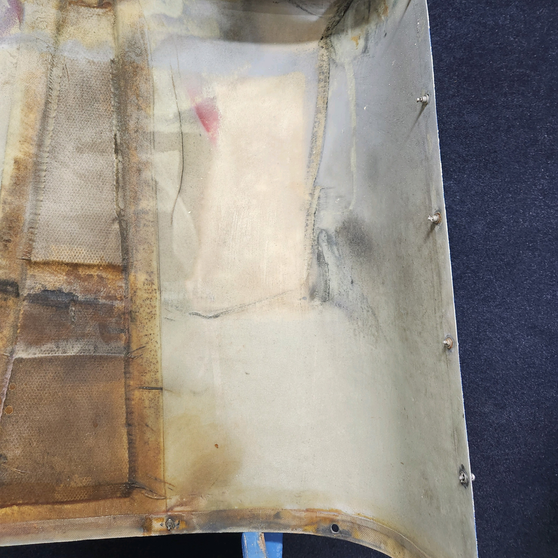 Used aircraft parts for sale, 169-910056-195 Beechcraft C23 SUNDOWNER UPPER COWLING ASSEMBLY