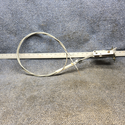 Used aircraft parts for sale, 79863-003 Piper PA32RT-300 Heat and Defroster Control Lever Assembly with Cables – 71" and 44"