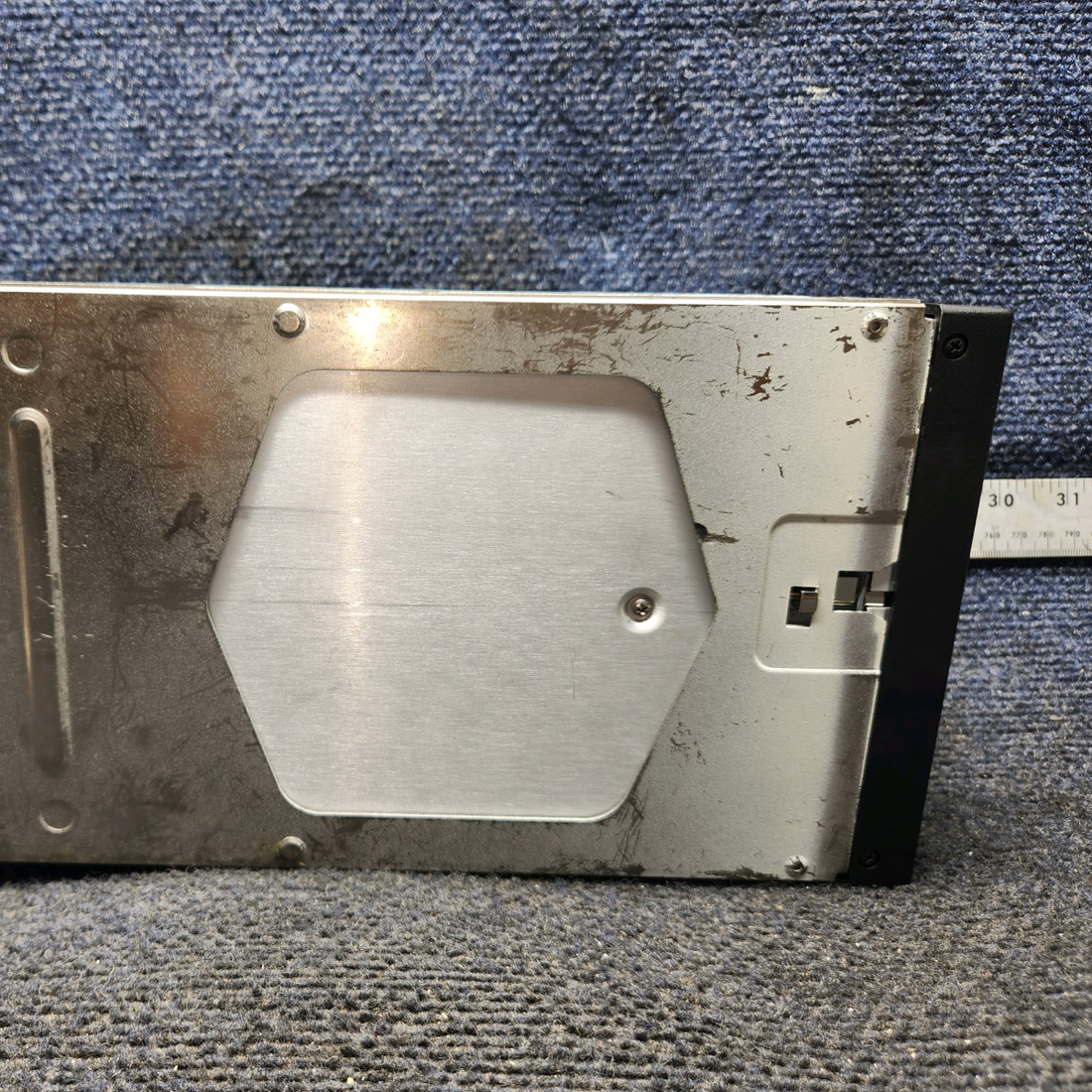 Used aircraft parts for sale, 011-00455-60 Garmin GTX-330ES Piper PA28-140 ADS-B Transponder with Modifications (14–28 Volts)