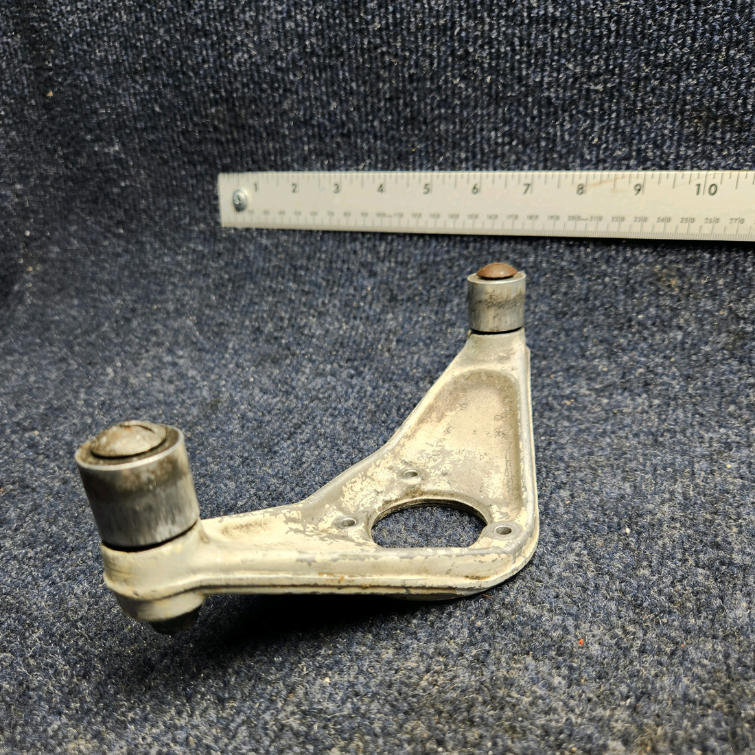 Used aircraft parts for sale, 44386-003 Piper PA32RT-300 ARM ASSEMBLY NOSE WHEEL STEERING
